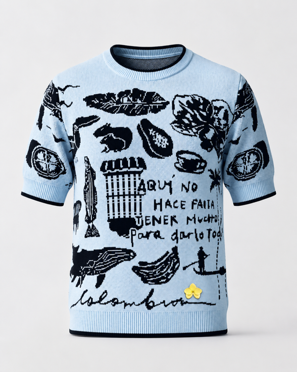 Camiseta Tejida - Por Colombia