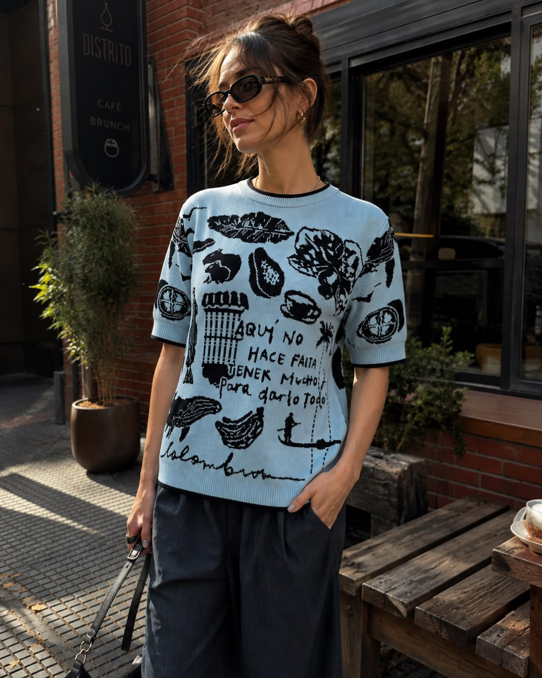 Camiseta Tejida - Por Colombia