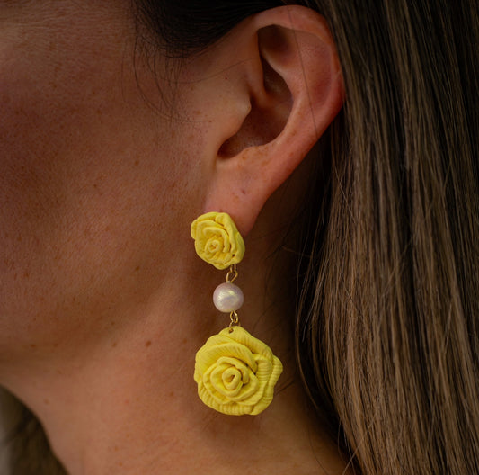 Aretes Rose Perla