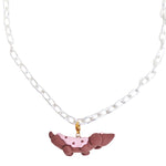 Collar HotDots plateado