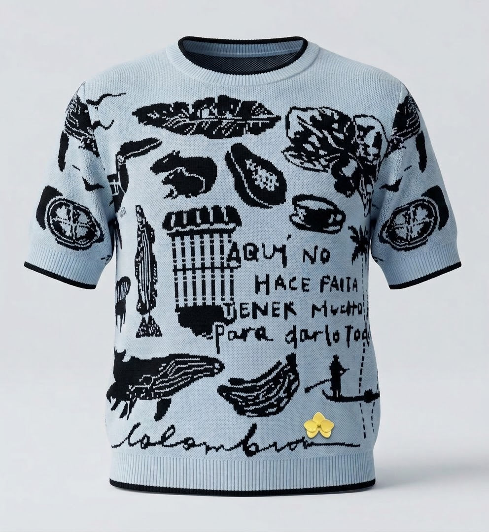 Camiseta Tejida - Por Colombia