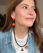 Aretes Calabaza
