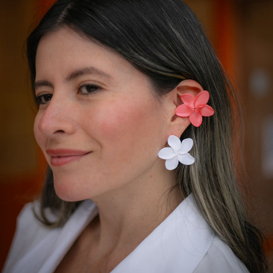 Aretes Flor primavera mini