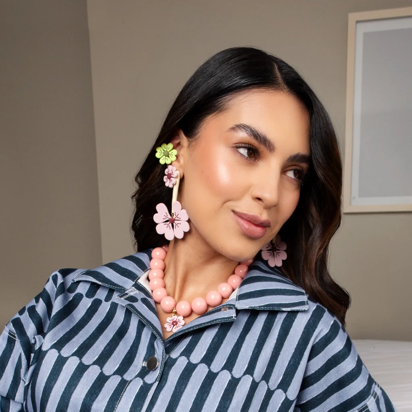 Aretes Trebol de la Suerte Maxi