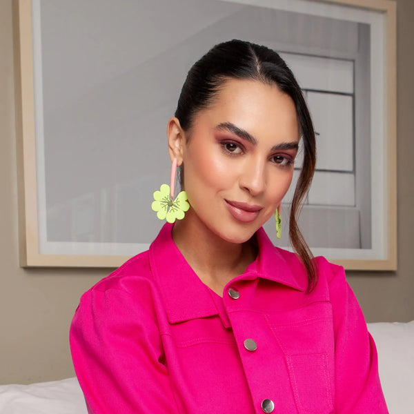 Aretes Trebol de la Suerte Maxi