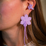 Aretes Flor de Ocobo Maxi