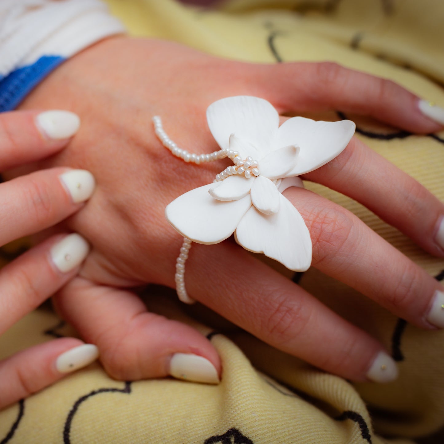 Anillo Alas en Flor Maxi