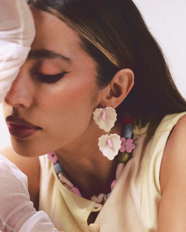 Aretes Anturia Querida Doble