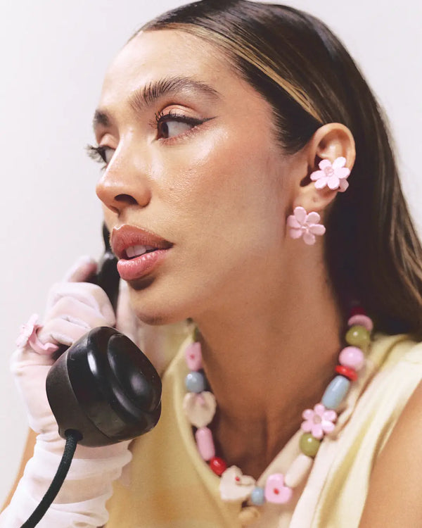 Aretes Flor para mi mini