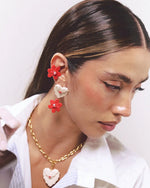 Aretes Posdata Flor