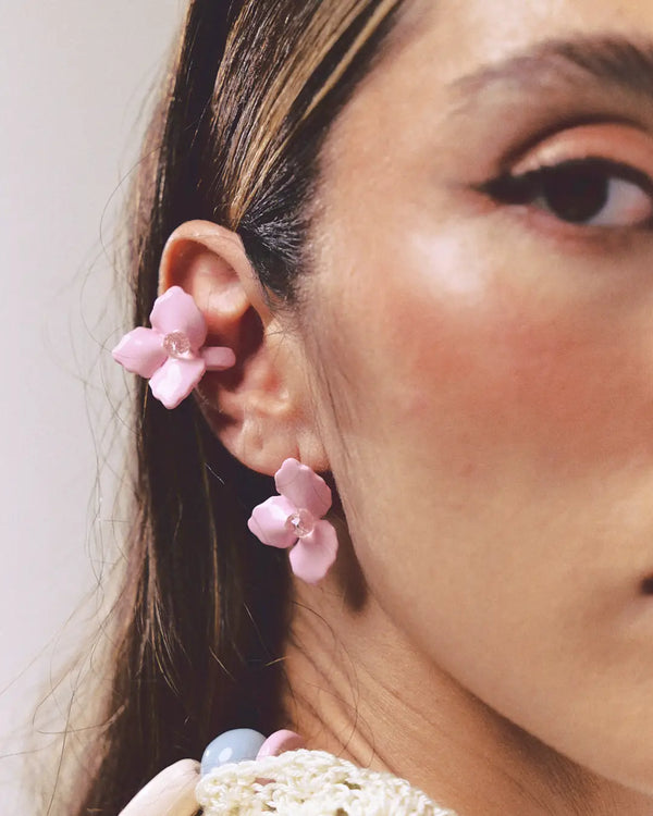 Aretes Querida Flor mini