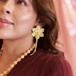 Aretes Flor de Ocobo Maxi