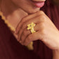 Anillo Flor de Ocobo Mini