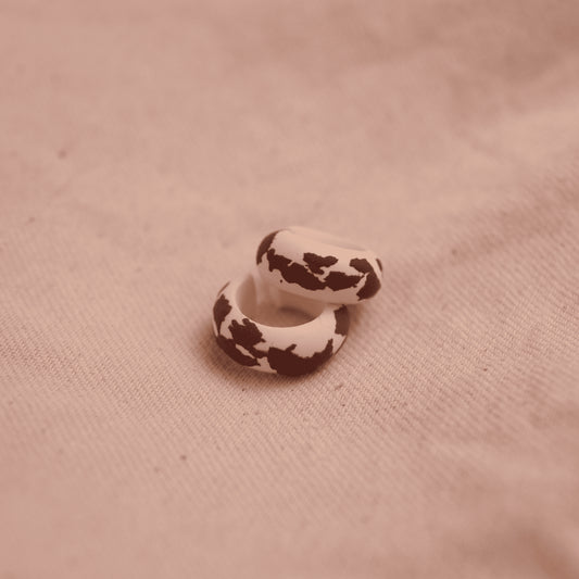 Earcuff Bold Cow Print