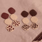 Aretes Circe Cow Print