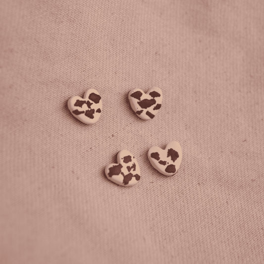 Topos Corazón Cow Print