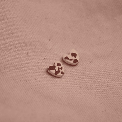 Topos Corazón Cow Print