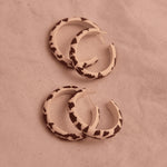 Hoops Olga Cow Print