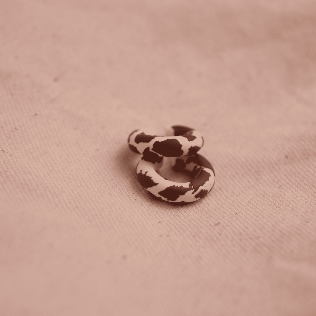 Earcuff Regular Cow Print