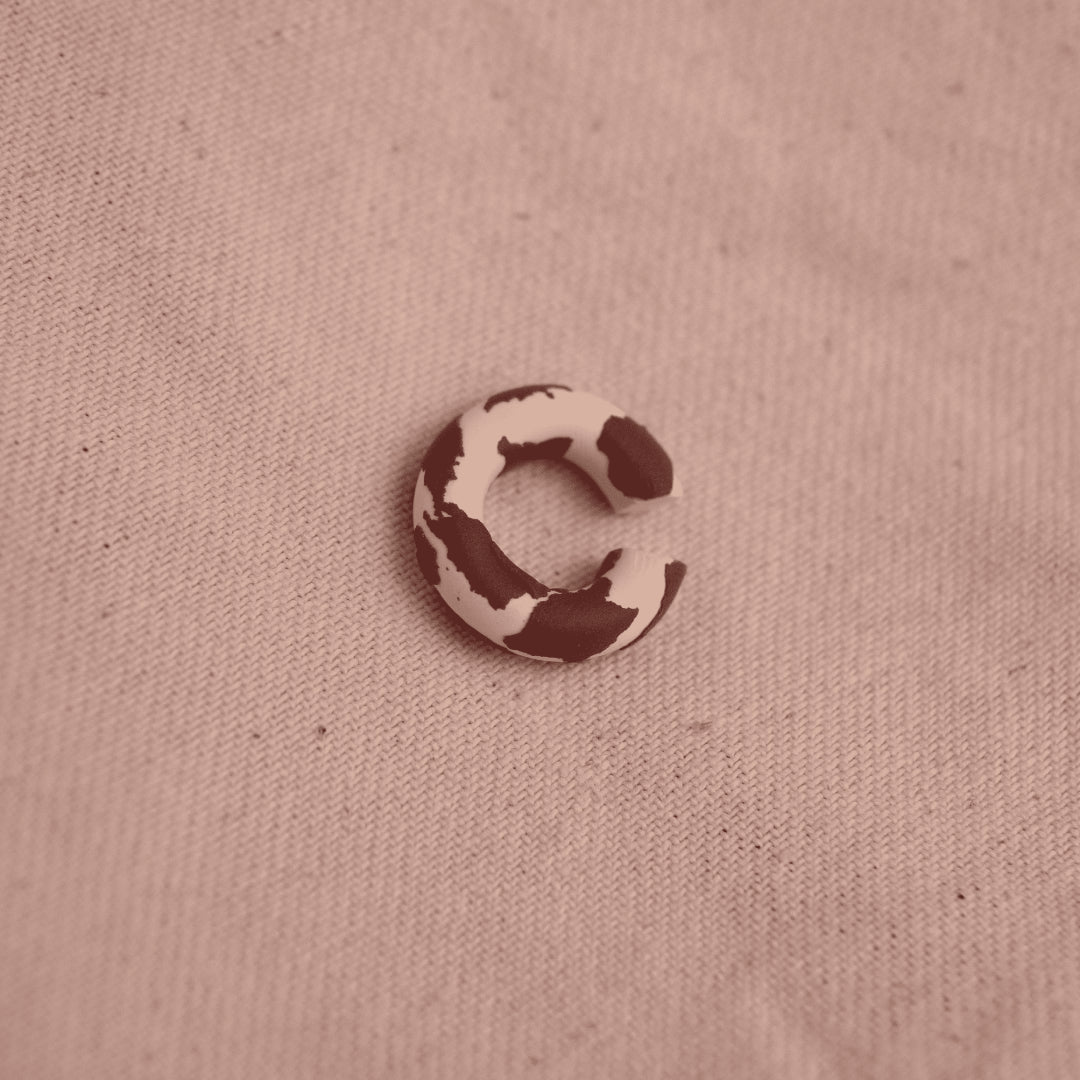 Earcuff Regular Cow Print