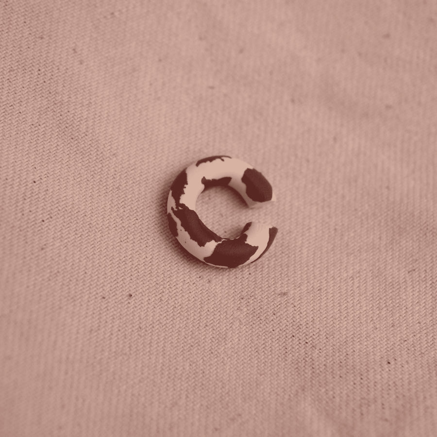 Earcuff Regular Cow Print