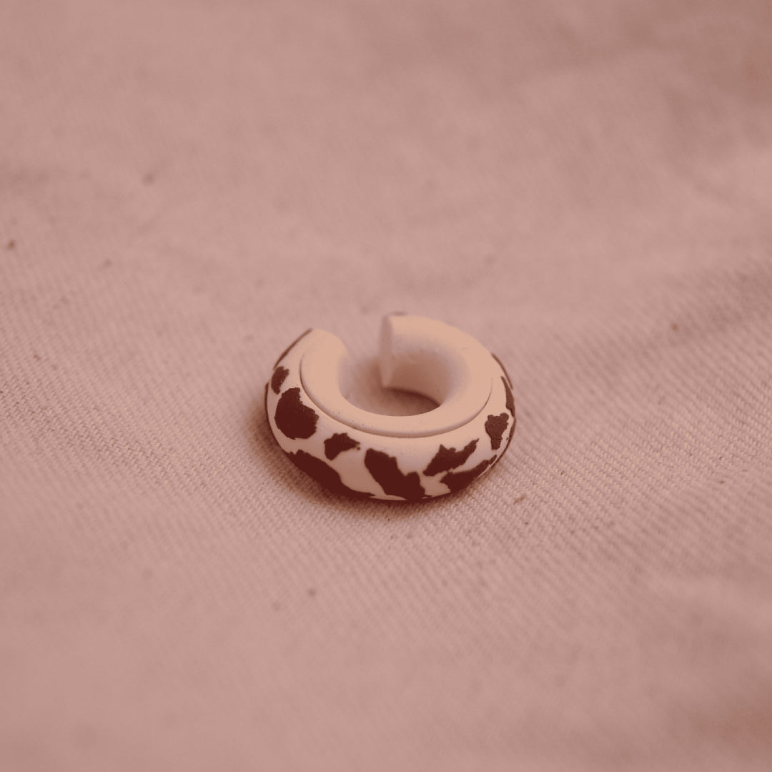 Earcuff XL Cow Print
